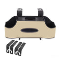 Hanging Hooks Car Back Seat Organizer Partition Design Water-proof Zpaxo Beige