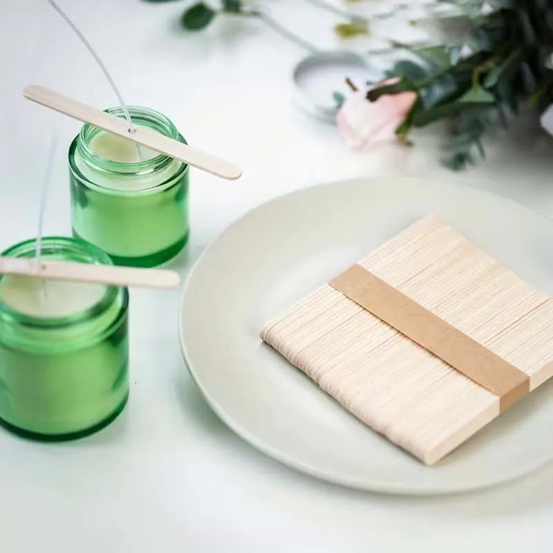 200g Soy Wax Candle Making Kit – Wicks, Stickers & Holders Candle Making Kit Zpaxo