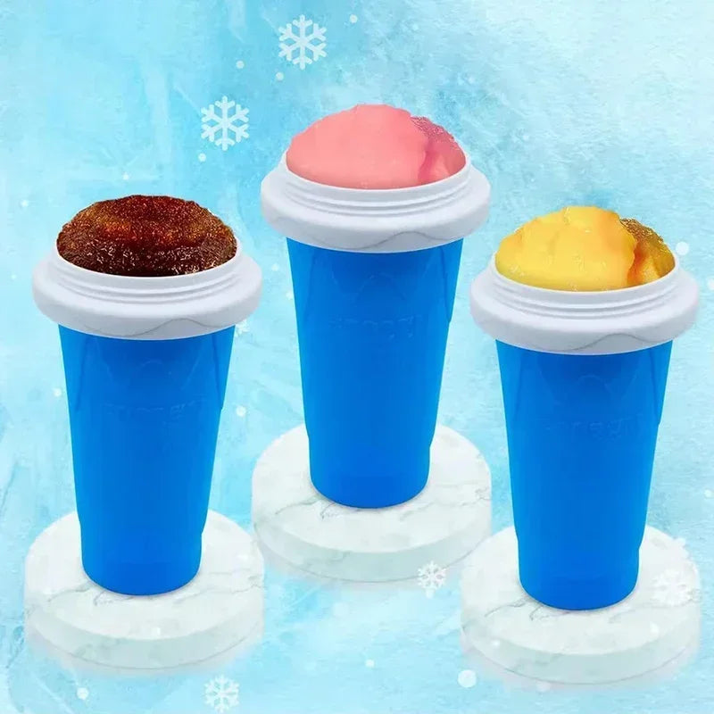 Kitchen Quick-Frozen Slushy Maker Cup Large Capacity Slushy Cup For Homemade Smoothies Juice Ice Cream Summer Squeeze Beker Tool Zpaxo