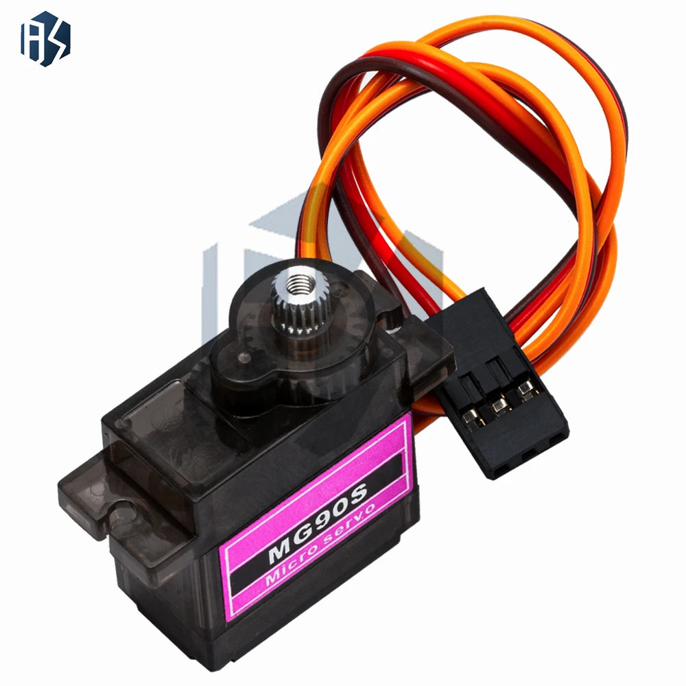 1-5 PCS BAISHUN MG90S 9g Digital Servo – for RC Helicopter/Plane/Boat/Car (In Stock) Zpaxo