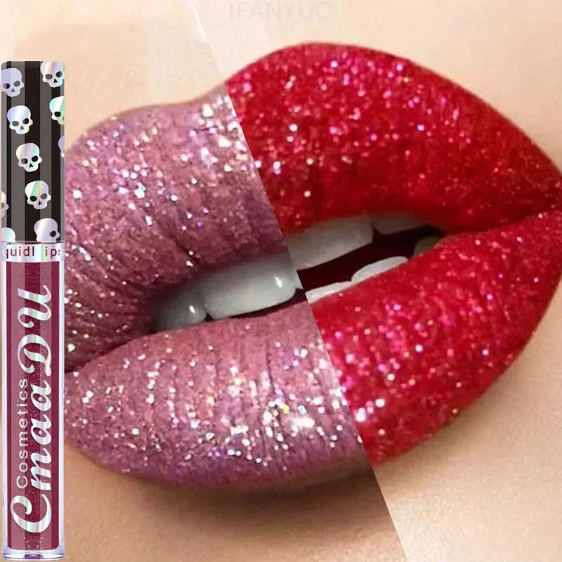 8Colors Shiny Liquid Lipstick Waterproof Nude Matte Velvet Glossy
