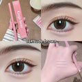 2 in 1 Bicolor Lying Silkworms Pencil Nude Pink Under-Eye Matte Highlighting Shadow Pencil Eyeshadow Brightening Makeup Pencil Zpaxo A01
