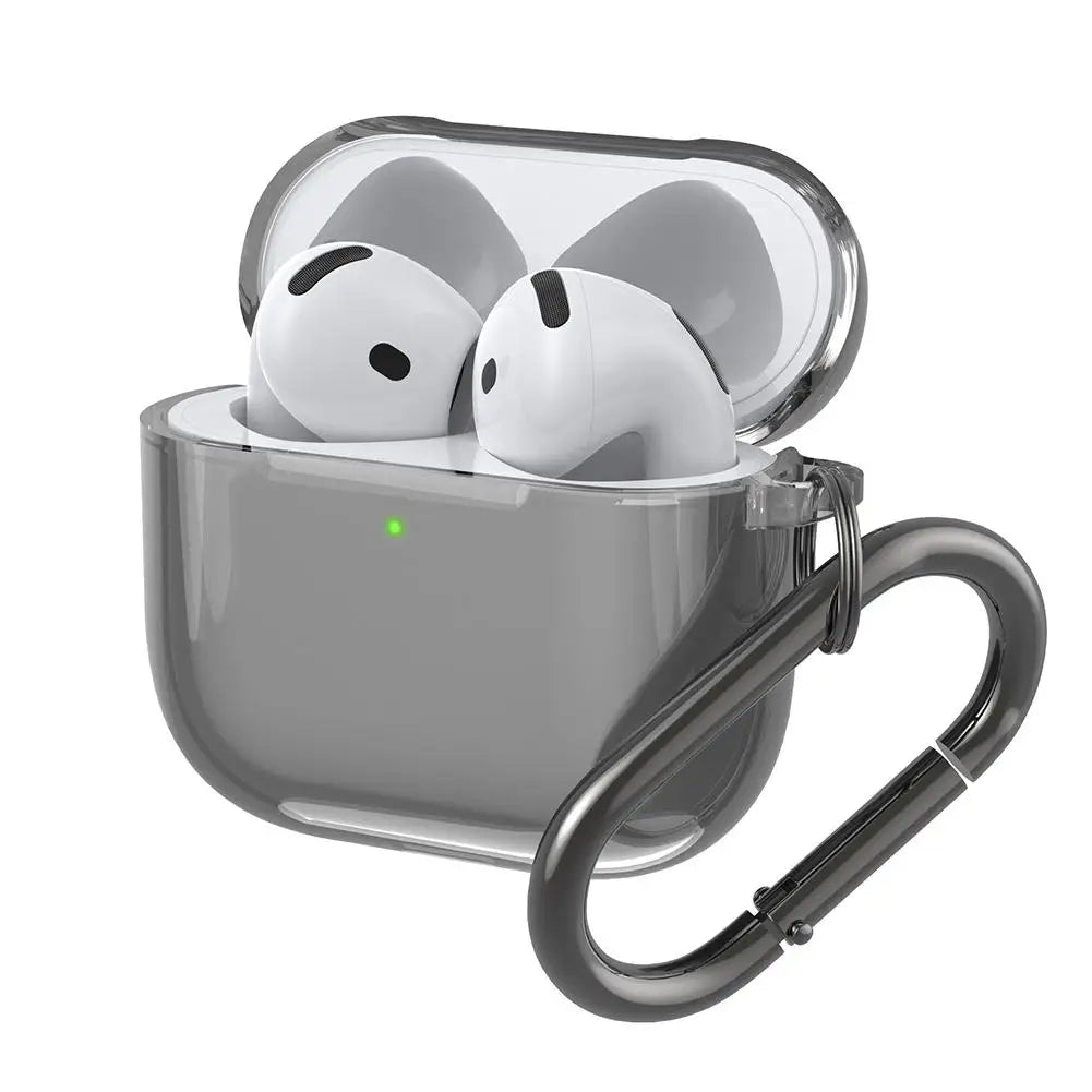 Transparent Protecitve Case Apple Airpods 4 Clear Soft TPU 4th Zpaxo