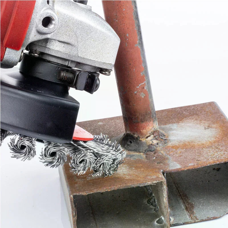 Twisted Steel Wire Wheel Abrasive 75 M14 Cup Brush Powerful Paint Zpaxo