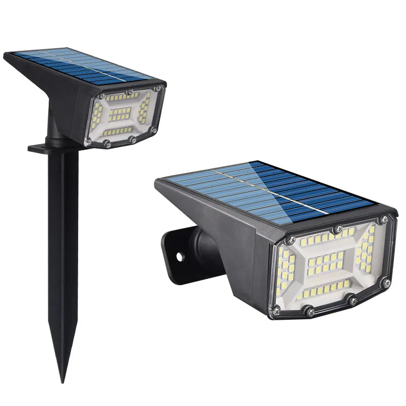 Solar Panel Lights Outdoor Waterproof Floor Plug Bright Power Lawn Zpaxo 50LED China Mainland