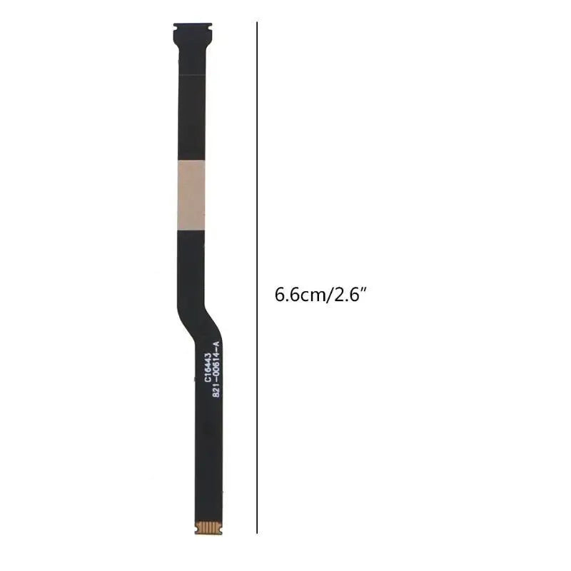 652F Replacement Battery Cable Display Flat Cable for Macbook 13inch A1708 Length 2.6in 1Pc Zpaxo
