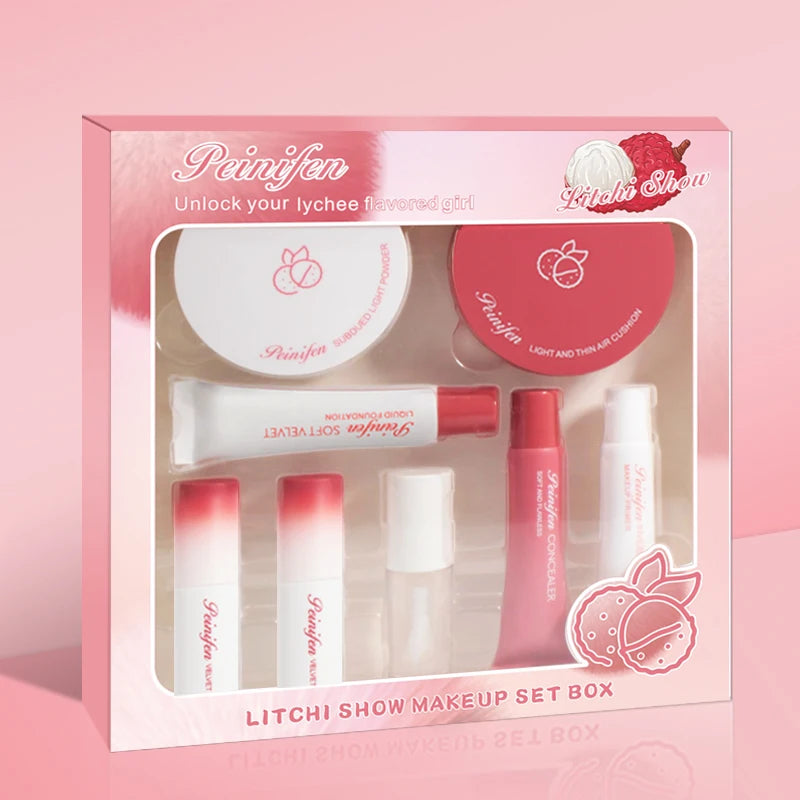 Makeup Box Powder Liquid Foundation Lip Glaze Air Cushion Concealer