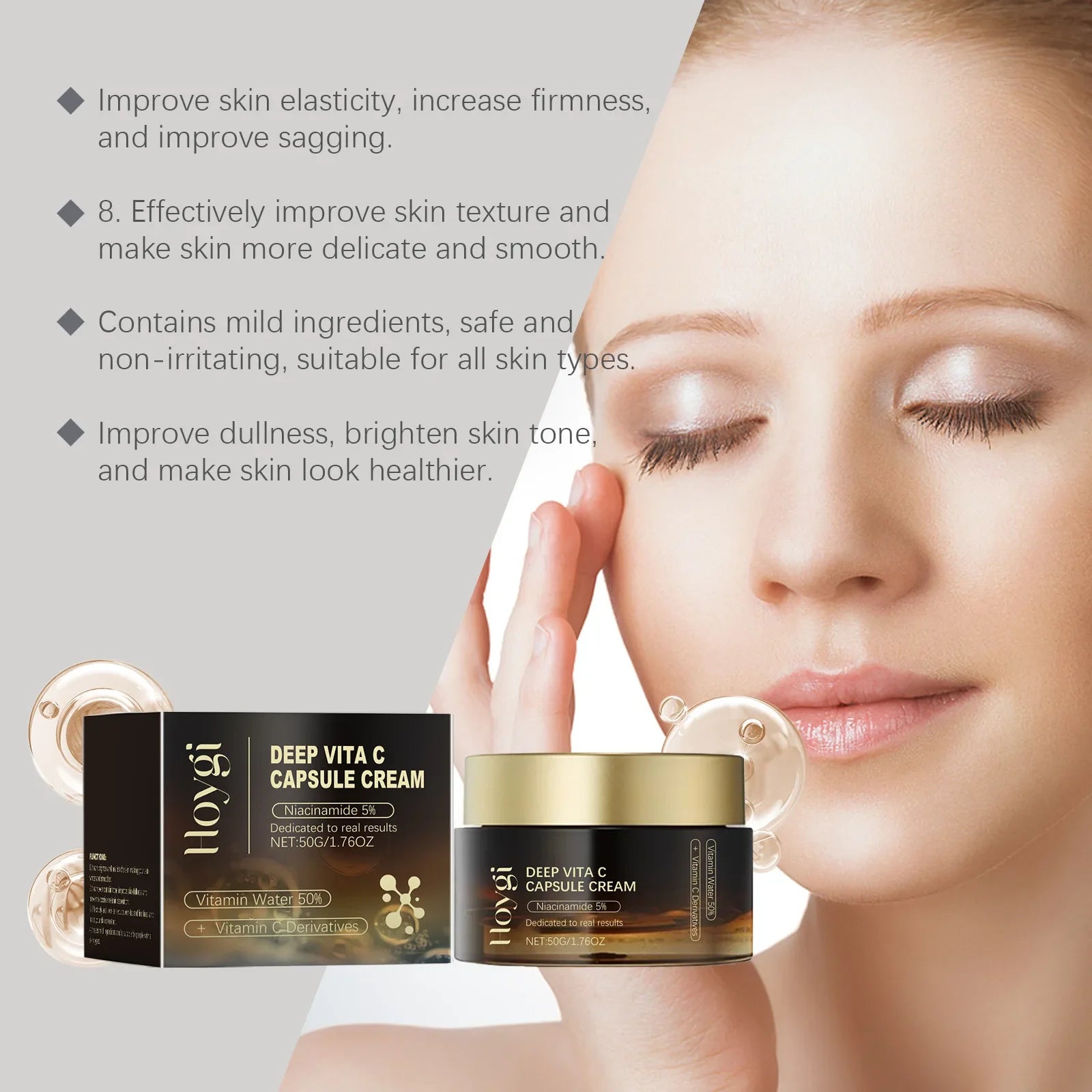 Hoygi Niacinamide Face Cream – Dark Spots, Melasma & Brightening Brightening Face Cream Zpaxo