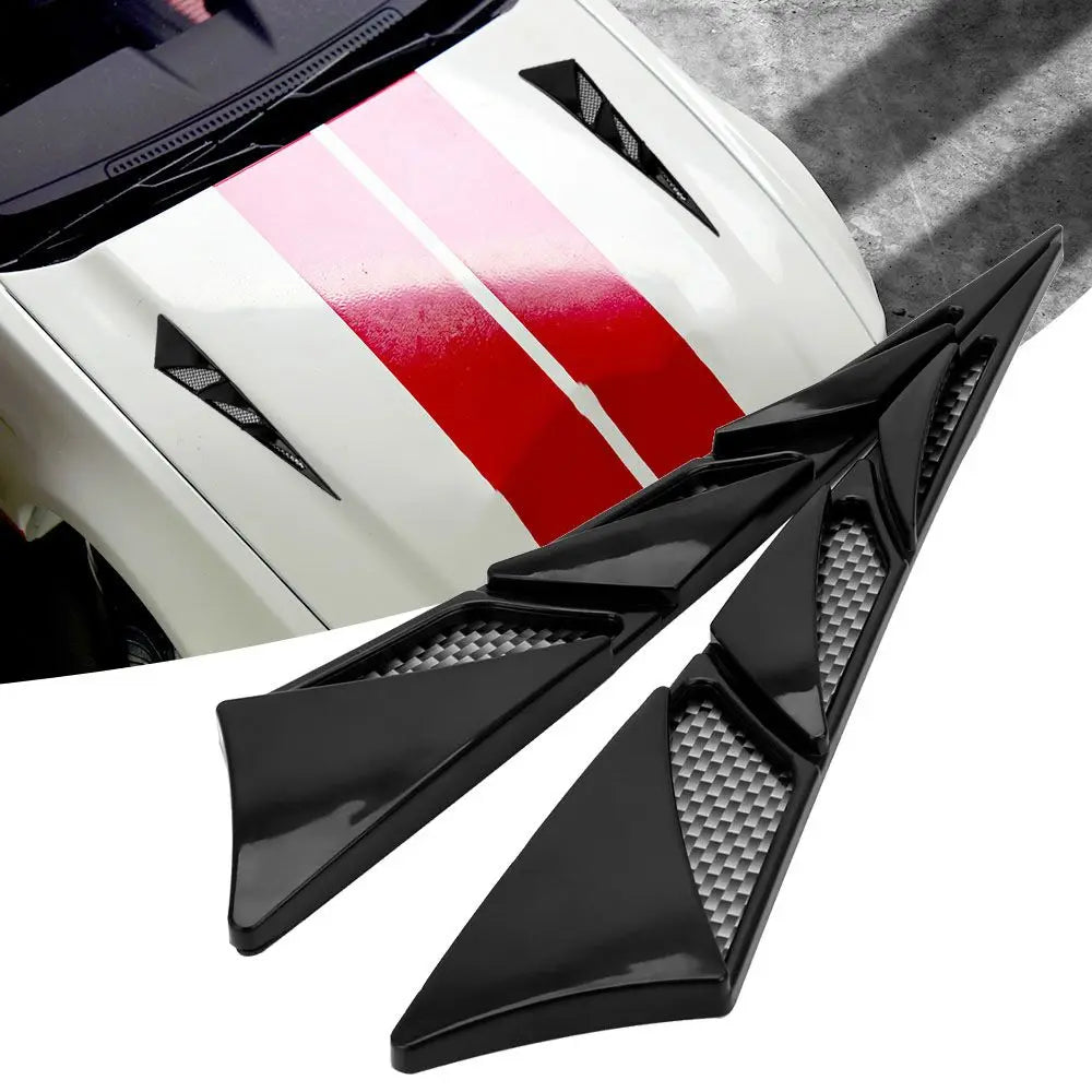 1Pair Universal Vent Cover Cooling Panel Trim Car-styling Air Flow Zpaxo