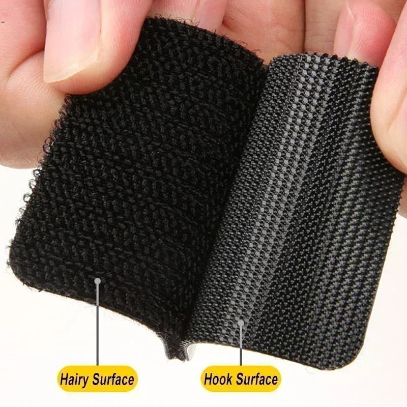 Scratch Very Strong Adhesive Velcros Tape Attaches Self-adhesive Cable Organizer Diy Car Floor Mats Carpet Fasteners Sewing Auto Zpaxo