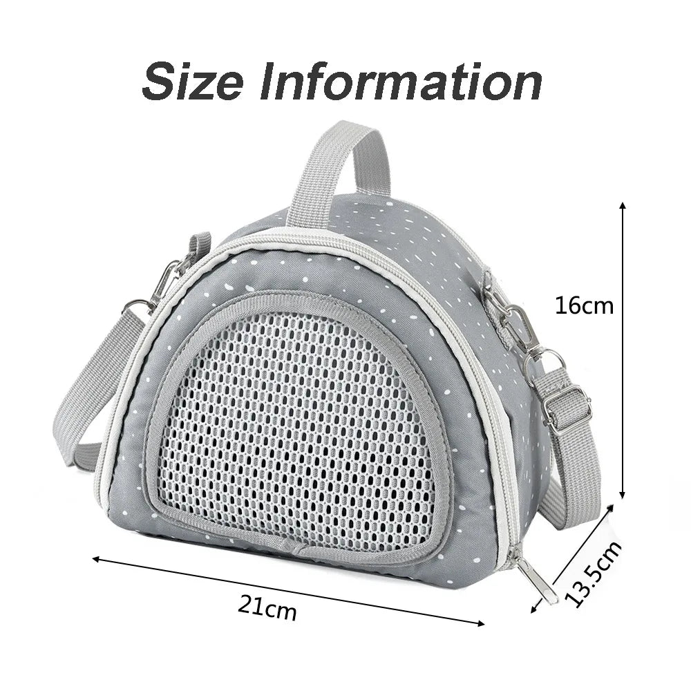 Hamster bag Squirrel bag Hedgehog bag Honey bag Flying Spur Totoro Four Seasons Outdoor Pet Diagonal Crossing bag Zpaxo