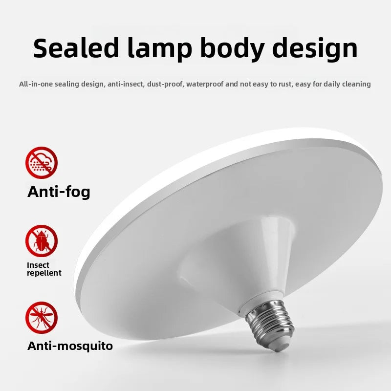 15W LED Bulb E27 220V Cool White 6500K Energy Saving Lamp for Home Indoor Ceiling Lighting Garage Workshop Bright Light Fixture Zpaxo
