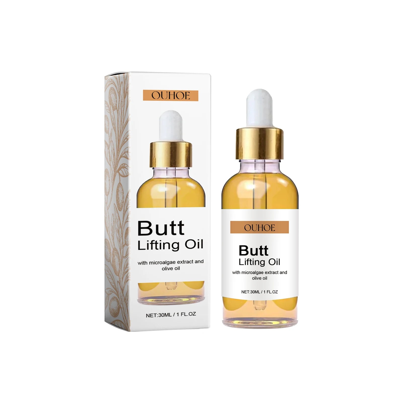 Hip & Buttock Lifting Firming Oil – Tighten & Sculpt Body Firming Oil Zpaxo 1Pcs 30ml boxed