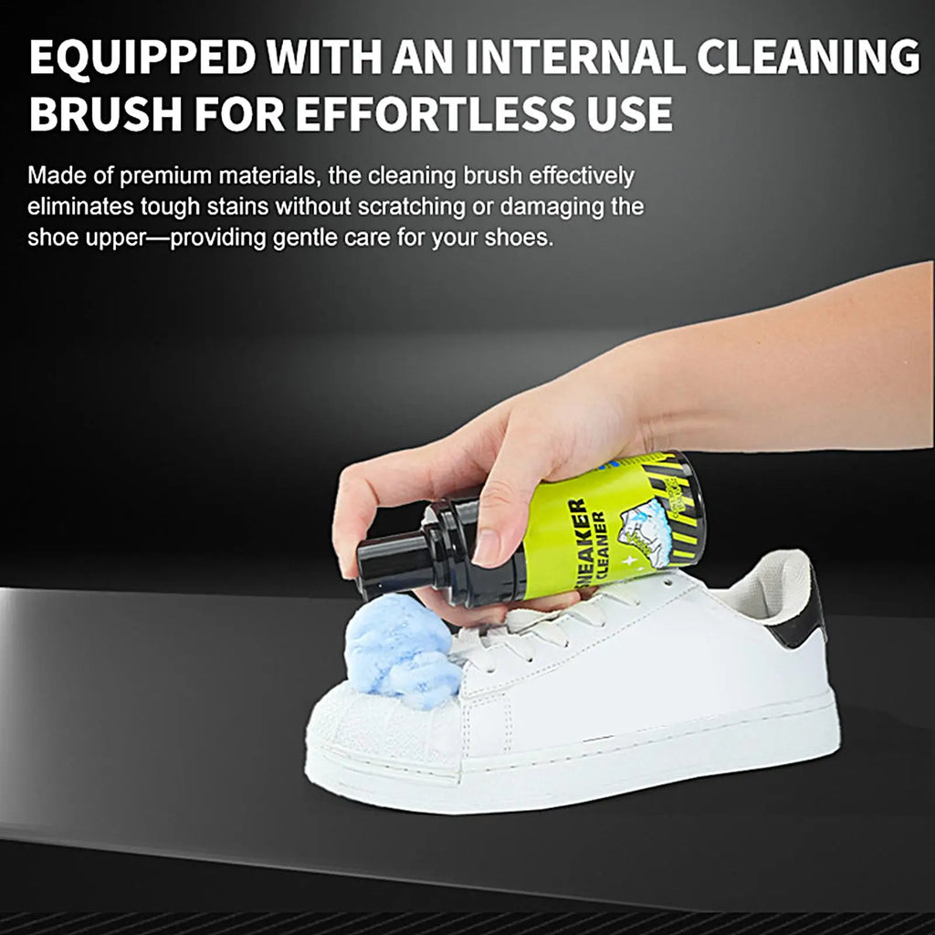 Shoe Cleaning Foam Waterless Cleaner White Sneaker Care Basketball