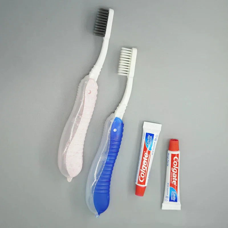 Portable Disposable Foldable Travel Camping Toothbrush Tooth Oral Zpaxo