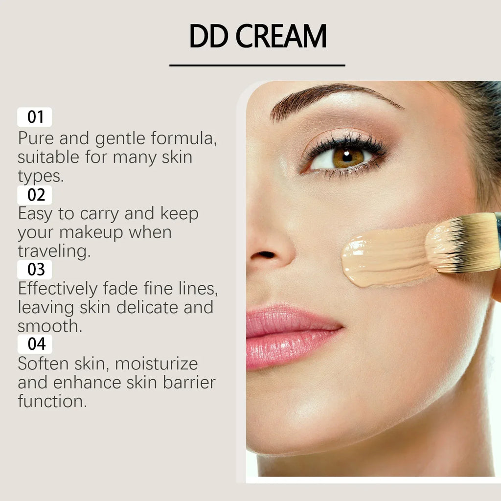 EELHOE DD Cream Foundation – Full Coverage, Oil Control, Brightening Liquid Foundation Zpaxo