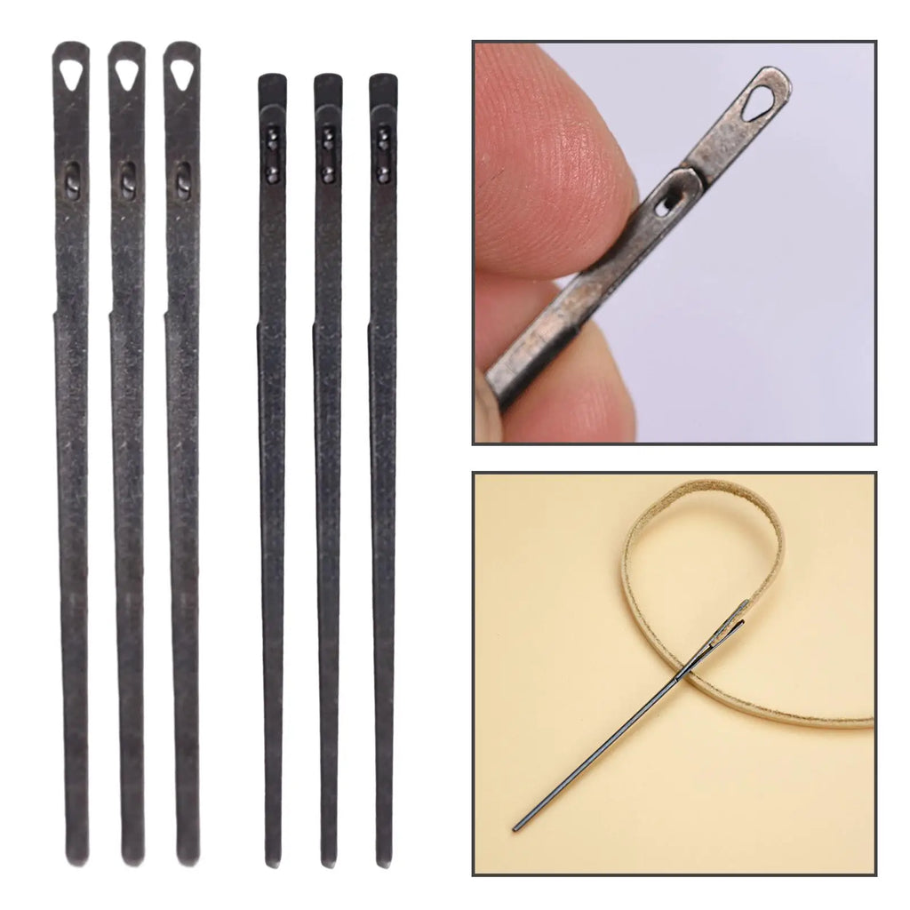 3Pcs Leather Lacing Needle High Quality Easy to Use Durable Handmade for Leather Zpaxo