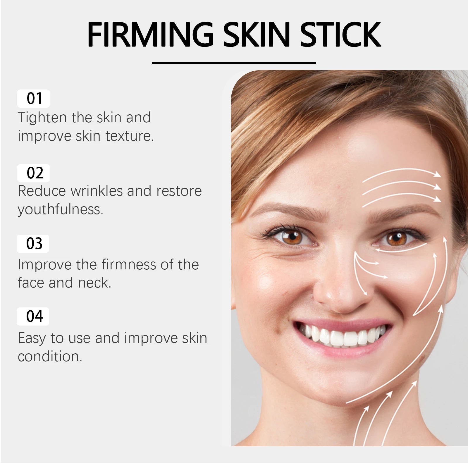 Hoygi Retinol Wrinkle-Reducing Firming Repair Stick Reduces Fine Lines Anti-Aging Concentrate for Mature Skin Travel-Friendly Zpaxo