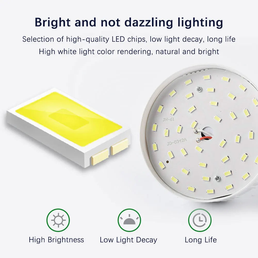 150W Solar Panel Bulb Emergency Led Light Remote Flashlight Lantern Zpaxo
