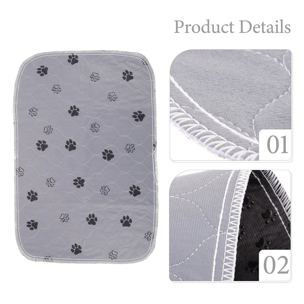Pet Pee Mat Washable Dog Pad Puppy Training Extra Absorbent Leak