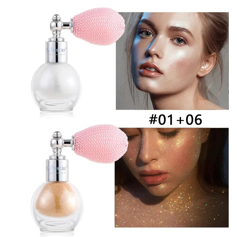 Gloss Body Diamond Shimmering Glitter Spray Liquid Highlight Powder