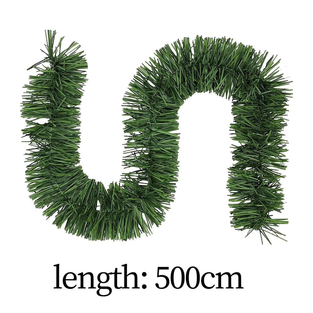 Artificial Christmas Greenery Garland – Mantel, Stairs & Fireplace Christmas Garland Zpaxo