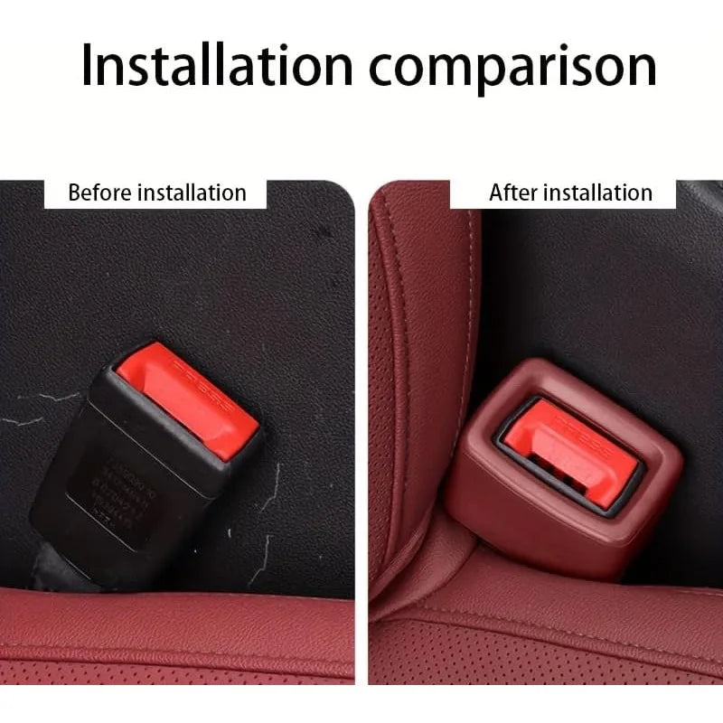 Silicone Seat Belt Buckle Cover – Universal Car Interior Guard