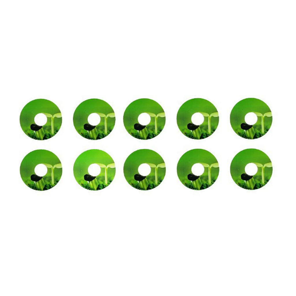 Plant Grow Stickers Waterproof Seed Pot Labels Reusable PVC Marking Tag for Hydroponic Herb Garden Zpaxo