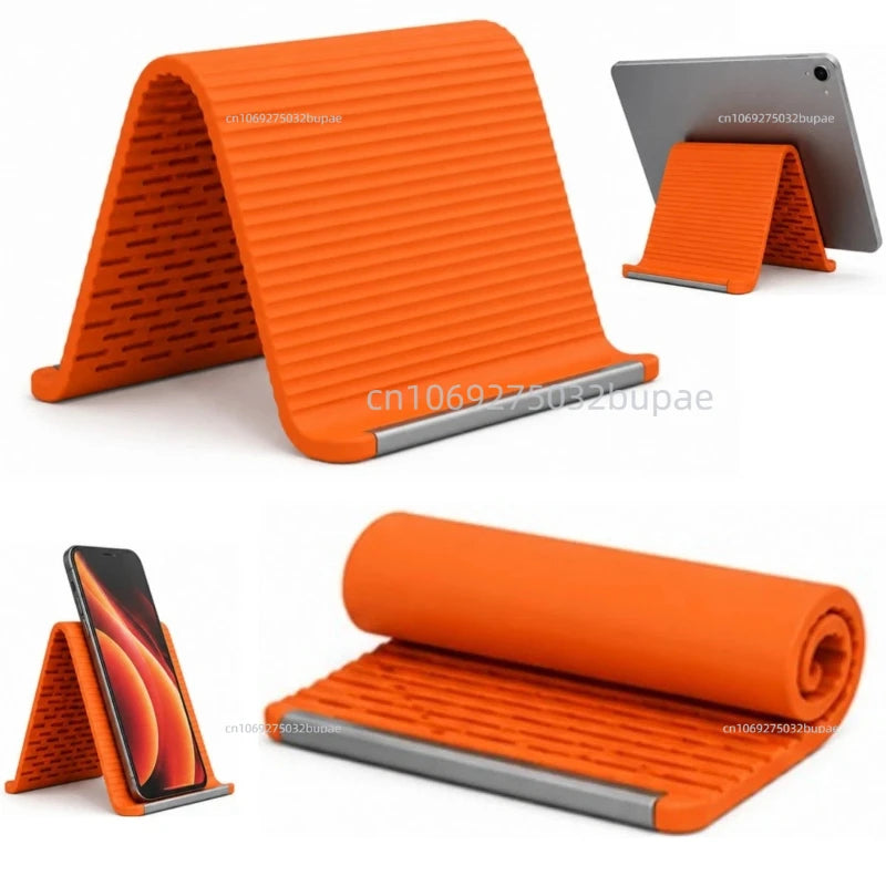Sticky Phone Grip Phone Holder Wall Bendable Silicone Phone Stand Portable Universal Holder Cell Phone Tablet Desktop Support Zpaxo