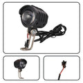 6V Electric Bicycle Headlight 150LUX IPX6 Waterproof Bike Headlight Lamp Safe LED Bicycle Light For Bafang eBike BBS BBS01B Zpaxo HD