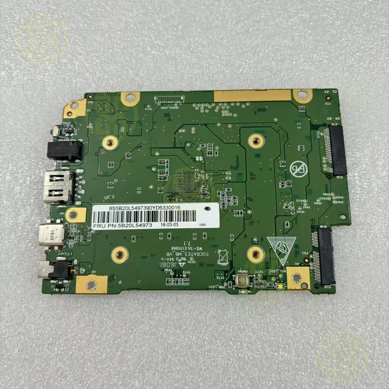 Lenovo Xiaoxin Air 12 Laptop Motherboard 5B20L54973 CPU M7-6Y75 Test