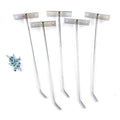 Hole Board Hook Steel Oblique Hanger Shelf Hardware Tool Wall Mounted