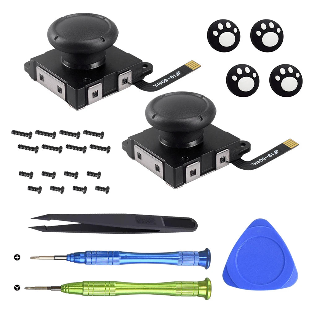 1 2 Hall Effect Joystick Switch Lite OLED Joycon Replacement Analog Zpaxo TypeA-Set A