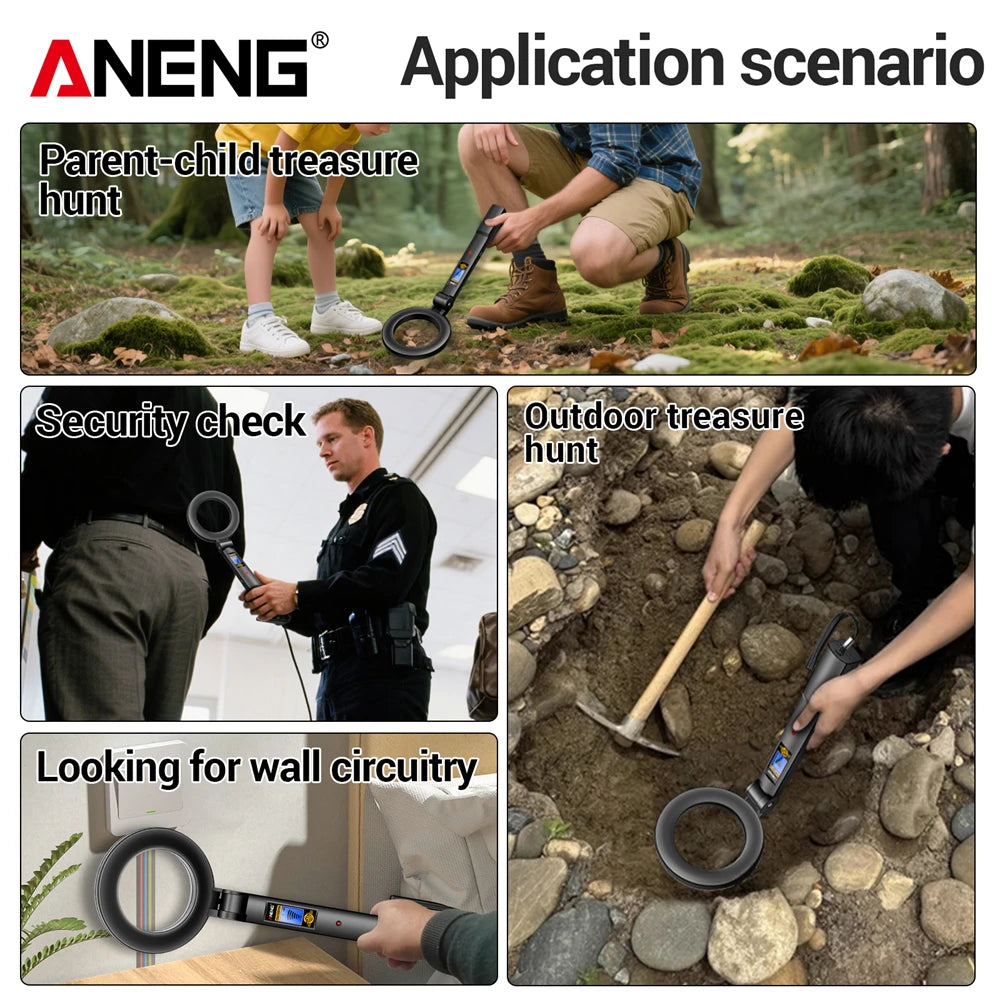 Metal Detector Treasure Hunter All Discrimination Pin-point