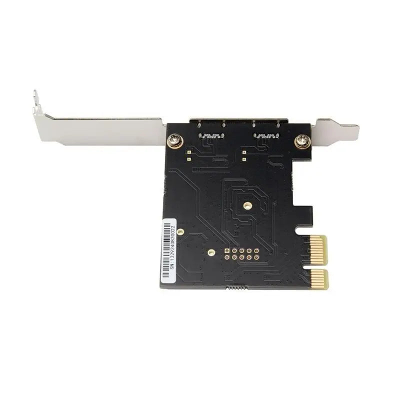 652F 2 Port TypeC PCIe Expansion Adapter Card Add 2x Super Speed 10Gbps Zpaxo