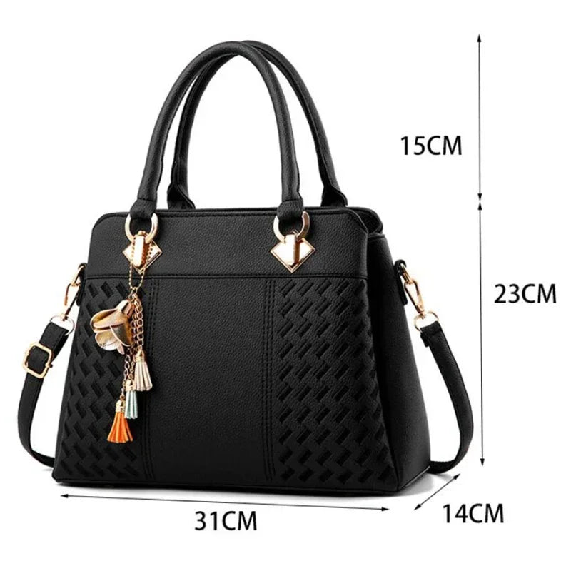 Gusure Luxury Handbag Women Female Shoulder Bags Crossbody Bag Tassel