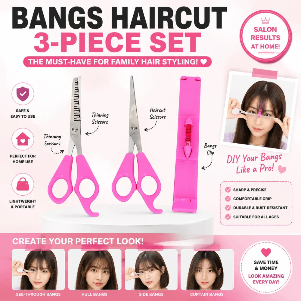 Precise Bangs Trimming Tool Point Cuts Thinning Shears Kids Cutting Zpaxo
