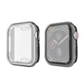 360 Full Soft Clear TPU Case for Apple Watch Ultra 2 49mm Cover for iWatch Series 9 8 7 SE 6 5 4 3 45mm 41mm 44mm 40mm 42mm 38mm Zpaxo Black Series 123 42mm