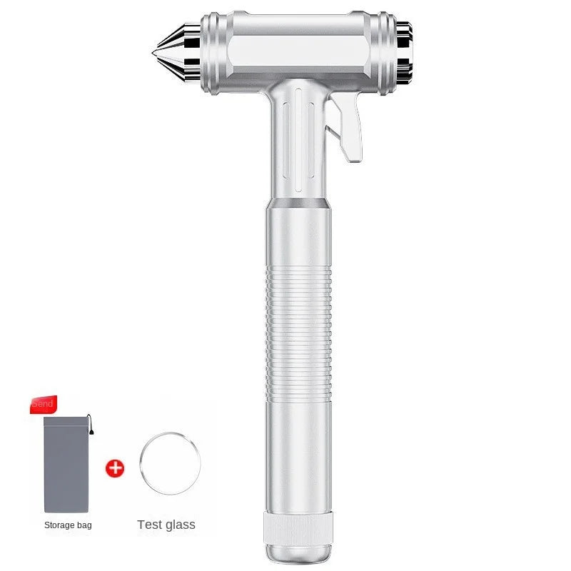 Car Safety Hammer – Window Breaker & Seatbelt Cutter Tool
