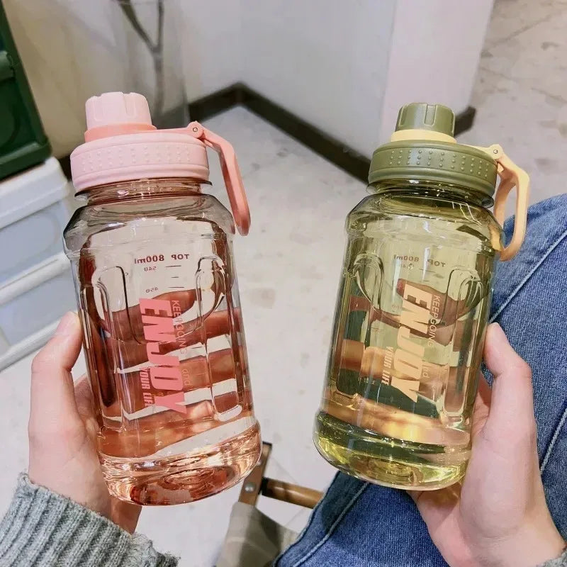 Sports Water Bottle Filter Large Capacity Leakproof Cold Drinks Ideal Zpaxo
