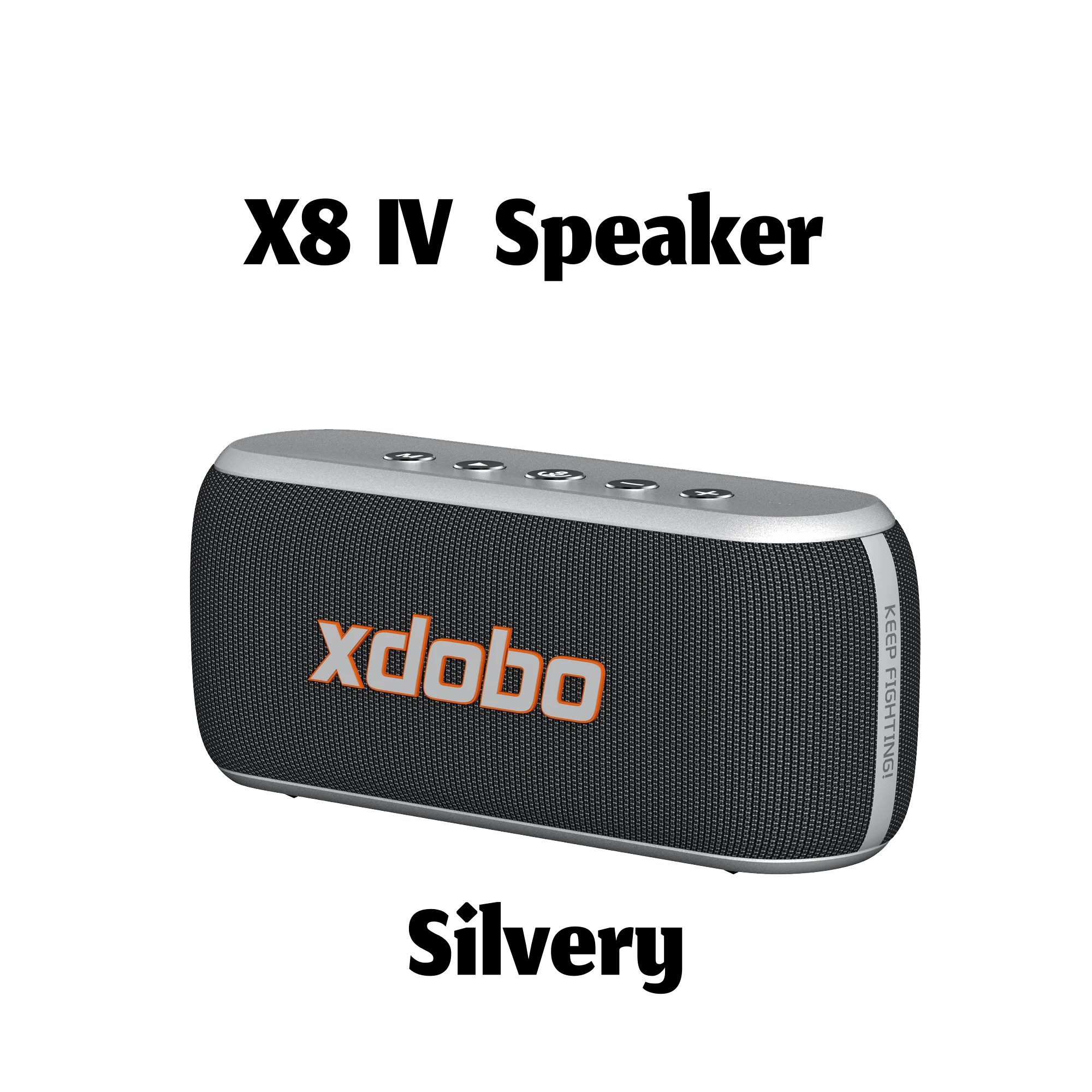 XDOBO X8 Series Wireless Speaker 60W Subwoofer Deep Bass Outdoor Music Smart TV Home Cinema Loudspeaker X8II X8III X8IV Soundbar Zpaxo Xdobo X8 IV Sivery
