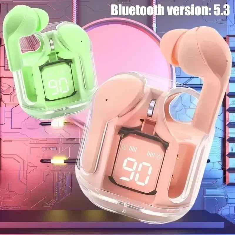 T2 TWS Wireless Headphones LED Power Earphones Digital Display