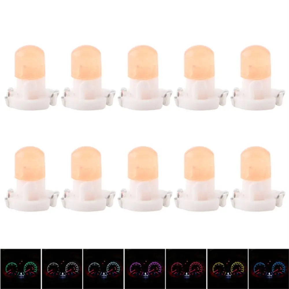 COB Light Dashboard Light Wedge Light Central Control Lamp Dashboard Indicator Lights Car LED Lights Instrument Panel Lights Zpaxo Pink-T3