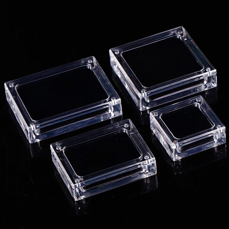 Acrylic Jewelry Display Box – Magnetic Lid Storage & Gift Box