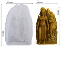 3D Egyptian Queen Leopard Silicone Mold – Candle, Soap & Resin