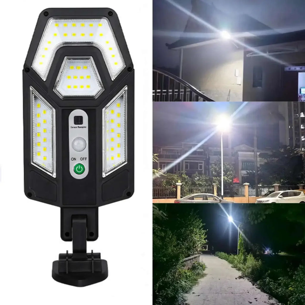 8000LM Solar Outdoor Wall Light – 55 LED Motion Sensor Lamp Solar Outdoor Light Zpaxo