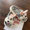 SHAJI Cute Cartoon Rabbit Couple Slippers Unisex Spring Summer Cotton