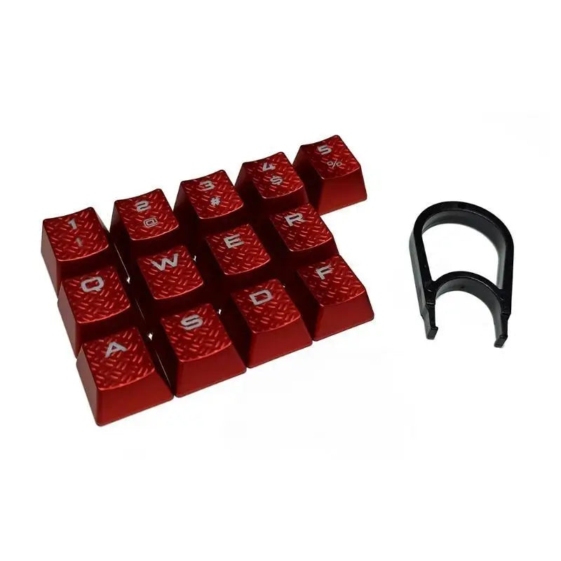 652F 13PCS ABS Backlit Keycaps OEM Profile for Mechanical Keyboard DIY Best for Gamer Zpaxo