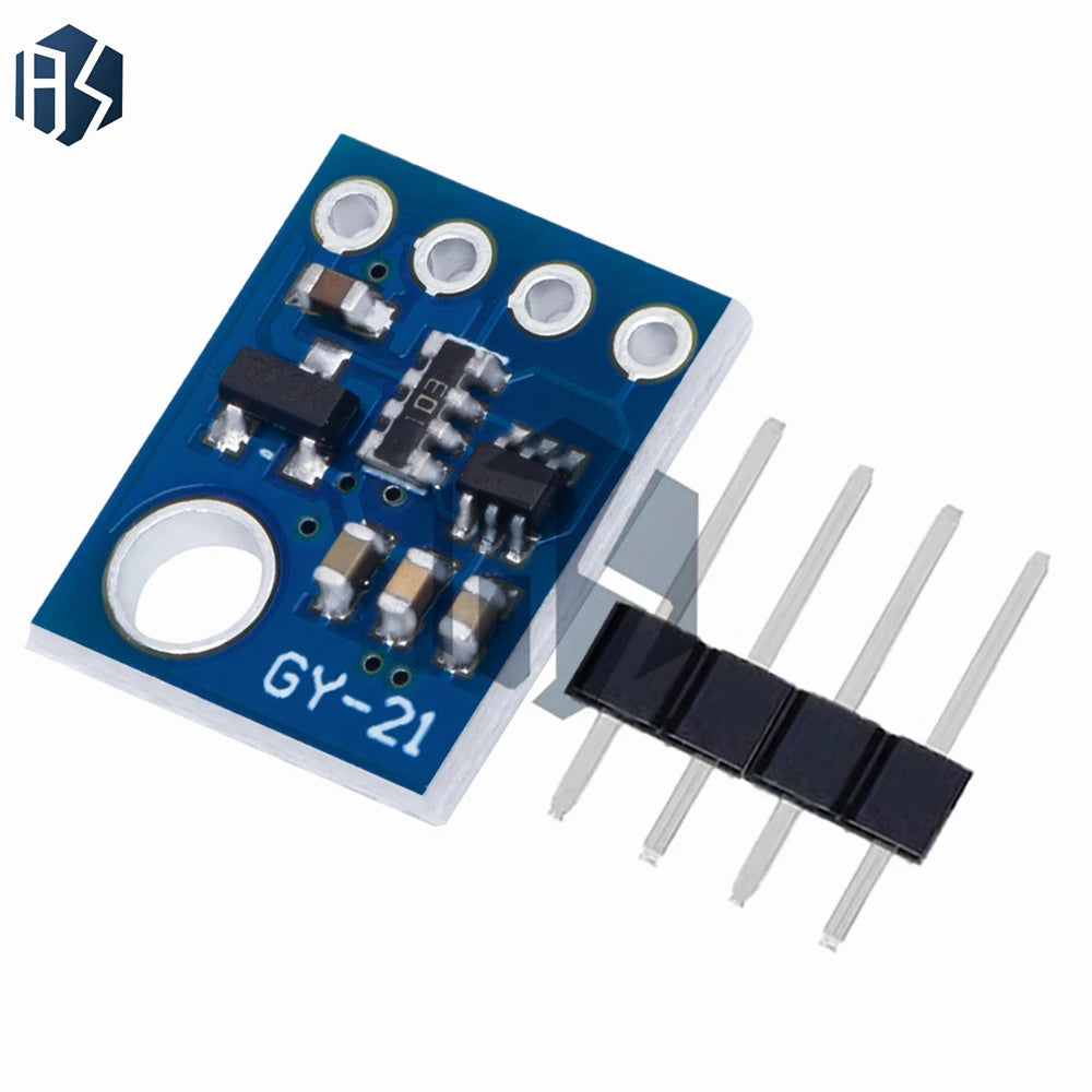 Industrial-Grade GY-21 Si7021 Sensor Module: High Accuracy Humidity & Temperature Detection (I2C/IIC Interface) Zpaxo
