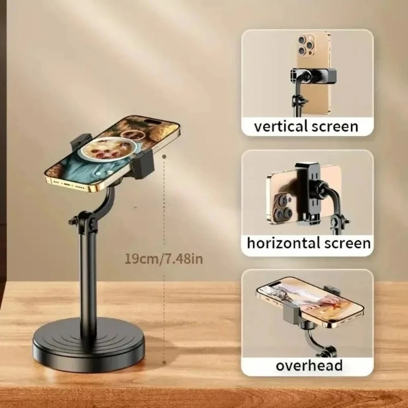 Adjustable Telescopic Phone Stand for Live Streaming & Video Phone Stand Zpaxo